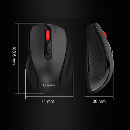 Lenovo M21 One-key Service Wireless Mouse (Black) - Wireless Mice by Lenovo | Online Shopping South Africa | PMC Jewellery | Buy Now Pay Later Mobicred