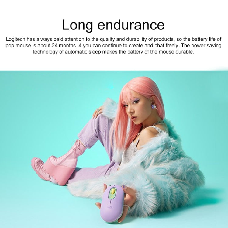 Logitech Portable Office Wireless Mouse (Pink) - free shipping - PMC Jewellery - Order now!