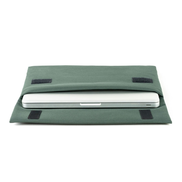 POFOKO E200 Series Polyester Waterproof Laptop Sleeve Bag for 13 inch Laptops (Green) - Other by POFOKO | Online Shopping South Africa | PMC Jewellery | Buy Now Pay Later Mobicred