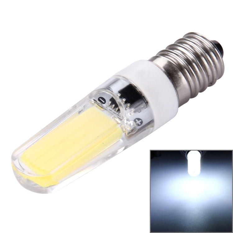 E14 3W 300LM COB LED Light , PC Material Dimmable for Halls / Office / Home, AC 220-240V(White Light) - LED Blubs & Tubes by PMc TechLife | Online Shopping South Africa | PMc TechLife | Buy Now Pay Later Mobicred