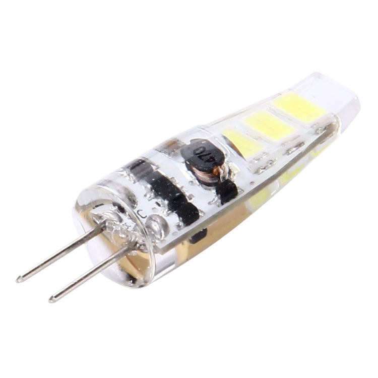 G4 2W 100LM Corn Light Bulb, 6 LED SMD 5730 Silicone, DC 12V(White Light) - LED Blubs & Tubes by PMc TechLife | Online Shopping South Africa | PMc TechLife | Buy Now Pay Later Mobicred