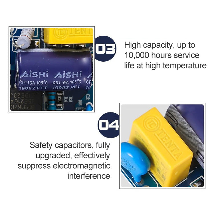 1-3W LED Driver Adapter Isolated Power Supply AC 85-265V to DC 3-12V - LED Drivers by PMC TechLife | Online Shopping South Africa | PMC TechLife