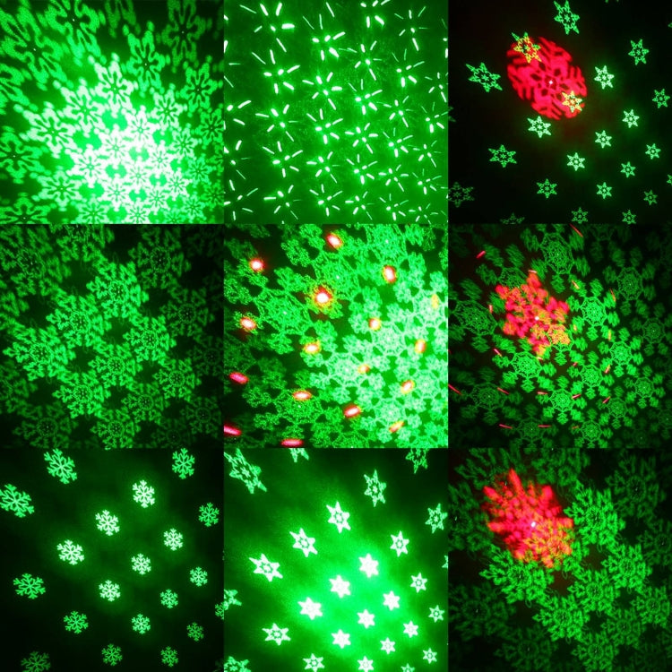 EMS-08 5V LED Snow Projection Laser Stage Light - Stage Lighting by PMc TechLife | Online Shopping South Africa | PMc TechLife | Buy Now Pay Later Mobicred