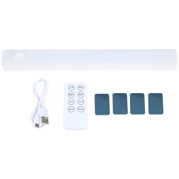 30cm USB Charging LED Emergency Light Bar with Remote Control (White) - Sensor LED Lights by PMC TechLife | Online Shopping South Africa | PMC TechLife | Buy Now Pay Later Mobicred