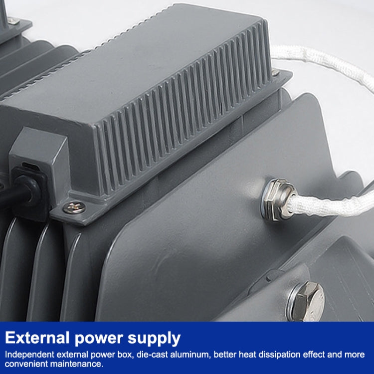 100W LED Engineering Projection Light IP65 Waterproof Turtle Shell Lamp Outdoor Spotlight, White Light - Floodlights by PMc TechLife | Online Shopping South Africa | PMc TechLife | Buy Now Pay Later Mobicred