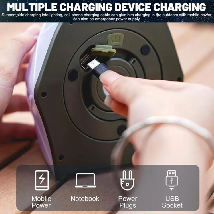 KXK-505 Multifunctional Tent Camping Llight with 15m String Light - Camping Lighting by PMc TechLife | Online Shopping South Africa | PMc TechLife | Buy Now Pay Later Mobicred