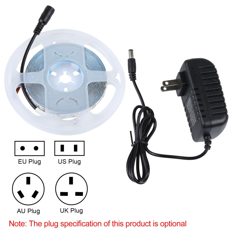 5m Bare Board 2835 SMD RGB LED Rope Light, 120LED/m, 12V 2A 100-240V (EU Plug) - Bare Board Light by PMC TechLife | Online Shopping South Africa | PMC TechLife | Buy Now Pay Later Mobicred