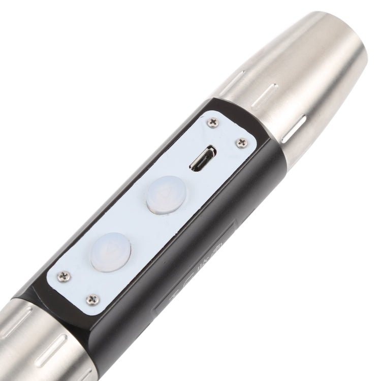 S-88 USB Charging Dual-head Four-light Source Jade Identification Flashlight - free shipping - PMc TechLife - Order now!