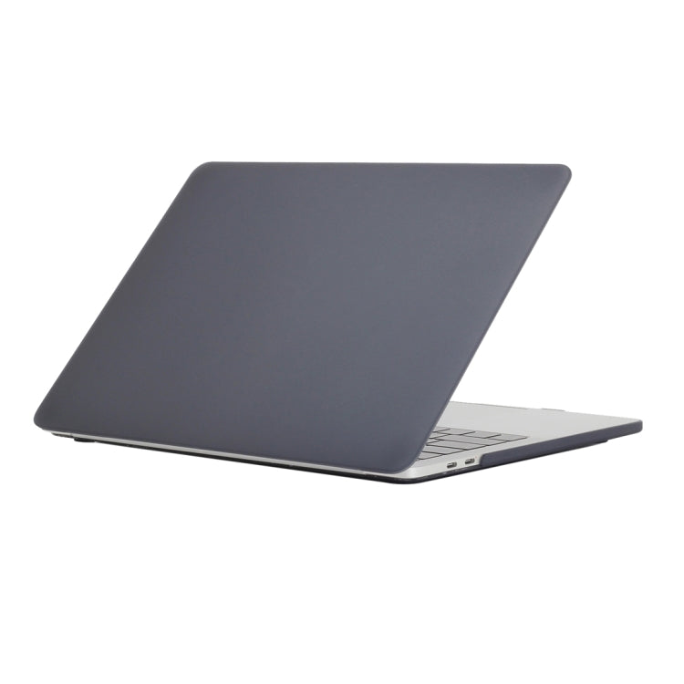 Laptop Frosted Texture PC Protective Case for MacBook Pro 15.4 inch A1707 (2016 - 2017)(Black) - MacBook Pro Cases by PMC TechLife | Online Shopping South Africa | PMC TechLife