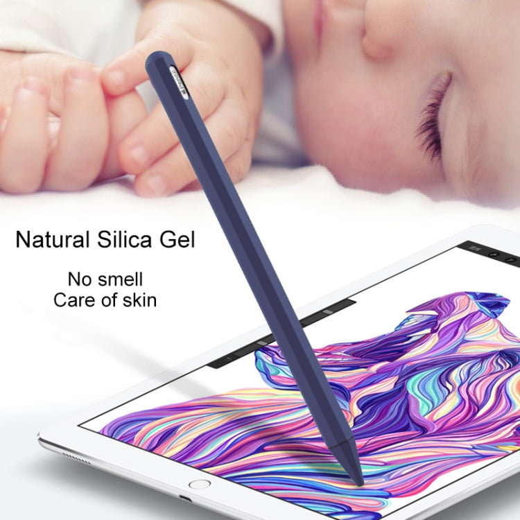 Stylus Pen Silica Gel Protective Case for Apple Pencil 2 (Mint Green) - Pencil Accessories by PMC Jewellery | Online Shopping South Africa | PMC Jewellery | Buy Now Pay Later Mobicred