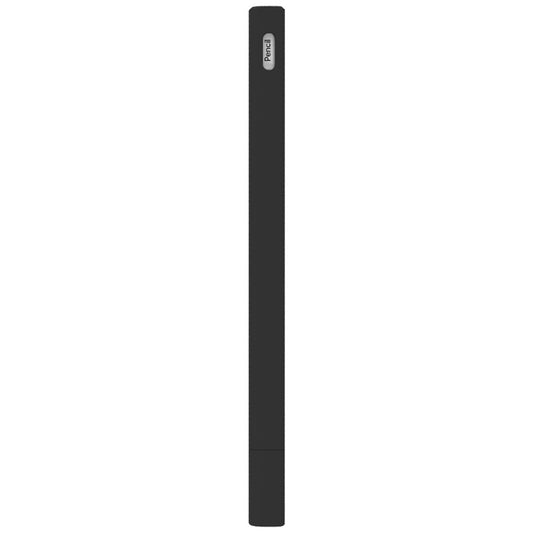 LOVE MEI For Apple Pencil 2 Triangle Shape Stylus Pen Silicone Protective Case Cover(Black) - Pencil Accessories by LOVE MEI | Online Shopping South Africa | PMC Jewellery | Buy Now Pay Later Mobicred