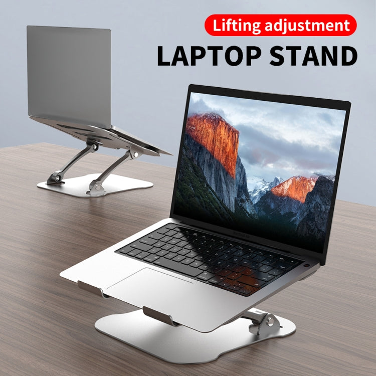 R-JUST Lifting Adjustable Laptop Stand(Silver) - free shipping - PMC TechLife - Order now!
