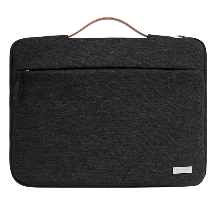 For 13 inch Laptop Zipper Waterproof  Handheld Sleeve Bag (Black) - 13.3 inch by PMC Jewellery | Online Shopping South Africa | PMC Jewellery | Buy Now Pay Later Mobicred