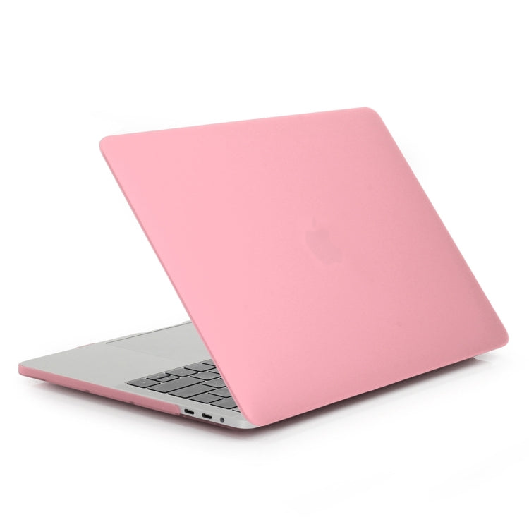 ENKAY Hat-Prince 2 in 1 Frosted Hard Shell Plastic Protective Case + US Version Ultra-thin TPU Keyboard Protector Cover for 2016 New MacBook Pro 13.3 inch with Touchbar (A1706)(Pink) - MacBook Pro Cases by ENKAY | Online Shopping South Africa | PMC Jewellery | Buy Now Pay Later Mobicred