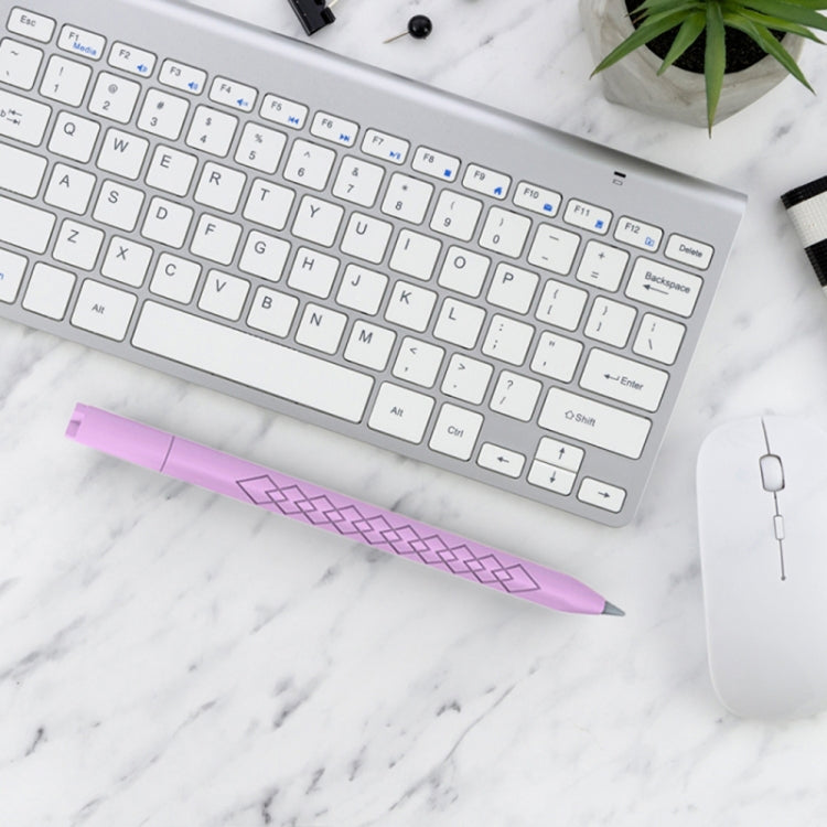 For Apple Pencil (USB-C) Diamond Pattern Silicone Stylus Pen Protective Case (Midnight Blue) - Pencil Accessories by PMC Jewellery | Online Shopping South Africa | PMC Jewellery | Buy Now Pay Later Mobicred