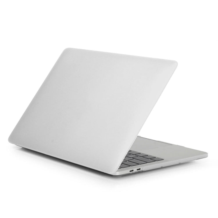 ENKAY Hat-Prince 2 in 1 Frosted Hard Shell Plastic Protective Case + Europe Version Ultra-thin TPU Keyboard Protector Cover for 2016 MacBook Pro 13.3 Inch with Touch Bar (A1706) (White) - MacBook Pro Cases by ENKAY | Online Shopping South Africa | PMC Jewellery | Buy Now Pay Later Mobicred