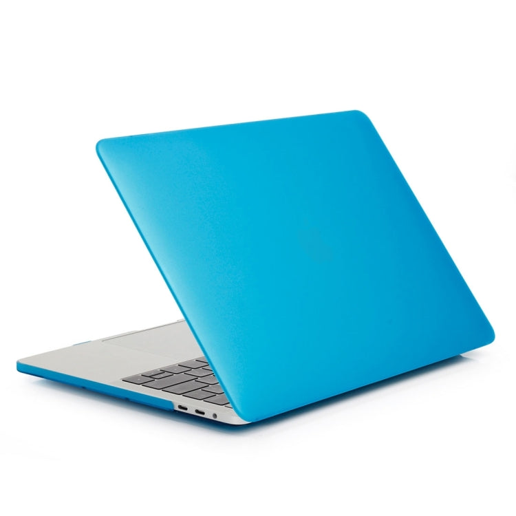 ENKAY Hat-Prince 2 in 1 Frosted Hard Shell Plastic Protective Case + Europe Version Ultra-thin TPU Keyboard Protector Cover for 2016 MacBook Pro 13.3 Inch without Touch Bar (A1708) (Baby Blue) - MacBook Pro Cases by ENKAY | Online Shopping South Africa | PMC Jewellery | Buy Now Pay Later Mobicred