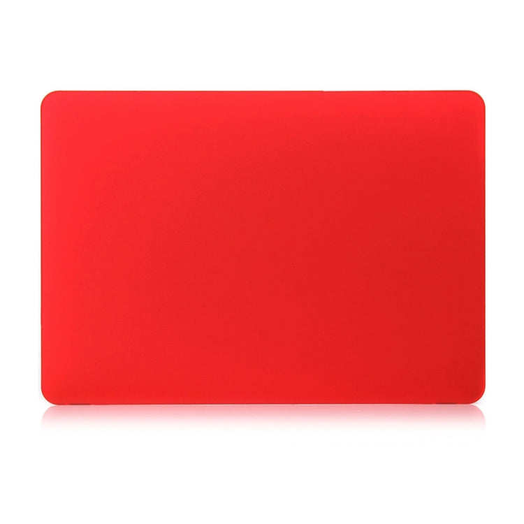 ENKAY Hat-Prince 2 in 1 Frosted Hard Shell Plastic Protective Case + Europe Version Ultra-thin TPU Keyboard Protector Cover for 2016 MacBook Pro 15.4 Inch with Touch Bar (A1707) (Red) - MacBook Pro Cases by ENKAY | Online Shopping South Africa | PMC Jewellery | Buy Now Pay Later Mobicred