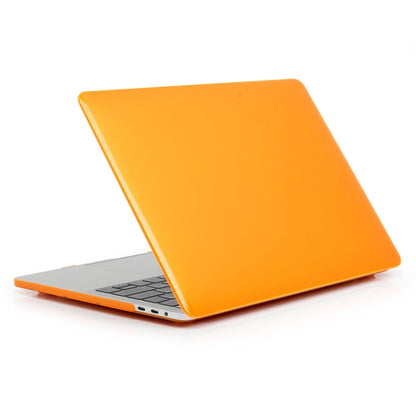 ENKAY Hat-Prince 2 in 1 Crystal Hard Shell Plastic Protective Case + Europe Version Ultra-thin TPU Keyboard Protector Cover for 2016 MacBook Pro 13.3 Inch without Touch Bar (A1708) (Orange) - MacBook Pro Cases by ENKAY | Online Shopping South Africa | PMC Jewellery | Buy Now Pay Later Mobicred