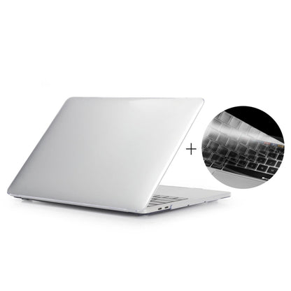 ENKAY Hat-Prince 2 in 1 Crystal Hard Shell Plastic Protective Case + Europe Version Ultra-thin TPU Keyboard Protector Cover for 2016 MacBook Pro 13.3 Inch without Touch Bar (A1708) (Transparent) - MacBook Pro Cases by ENKAY | Online Shopping South Africa | PMC Jewellery | Buy Now Pay Later Mobicred