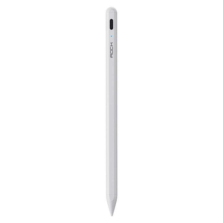 ROCK B02 For iPad Tablet PC Anti-mistouch Active Capacitive Pen Stylus Pen (White) - Stylus Pen by ROCK | Online Shopping South Africa | PMC Jewellery | Buy Now Pay Later Mobicred