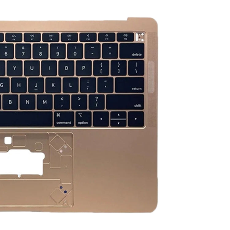 For Macbook Air 13 2020 M1 A2337 EMC3598 C-side Cover + US Edition Key Board (Gold) - Bottom Cover by PMC Jewellery | Online Shopping South Africa | PMC Jewellery