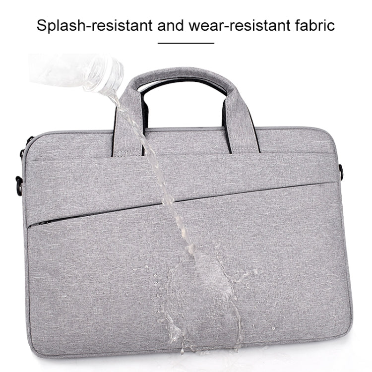 ST03S 13.3 inch Double Side Pockets Wearable Oxford Cloth Soft Handle Portable Laptop Tablet Bag(Grey) - 13.3 inch by PMC TechLife | Online Shopping South Africa | PMC TechLife | Buy Now Pay Later Mobicred