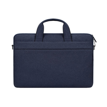 ST03S 14.1 inch Double Side Pockets Wearable Oxford Cloth Soft Handle Portable Laptop Tablet Bag(Navy Blue) - 14.1 inch by PMC Jewellery | Online Shopping South Africa | PMC Jewellery | Buy Now Pay Later Mobicred
