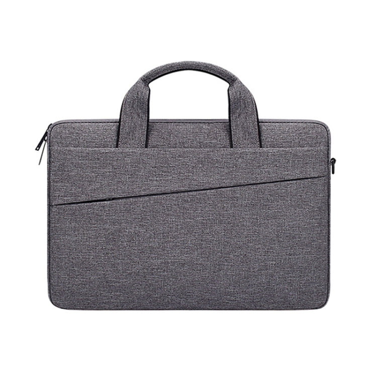 ST03S 15.6 inch Double Side Pockets Wearable Oxford Cloth Soft Handle Portable Laptop Tablet Bag(Deep Space Gray) - 15.6 - 17 inch by PMC Jewellery | Online Shopping South Africa | PMC Jewellery | Buy Now Pay Later Mobicred