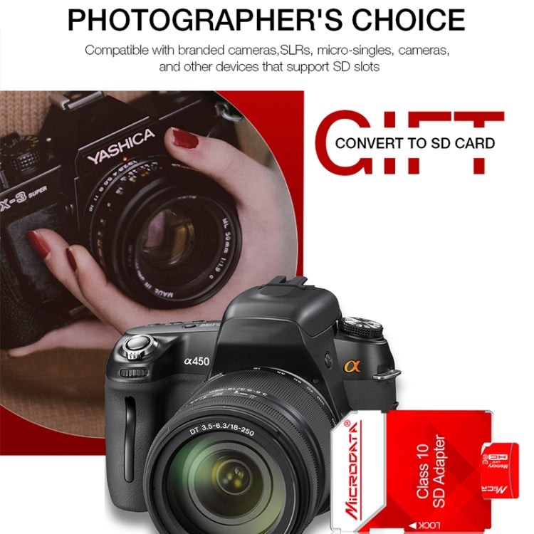 MICRODATA 128GB High Speed U3 Red and White TF(Micro SD) Memory Card - free shipping - PMC Jewellery - Order now!