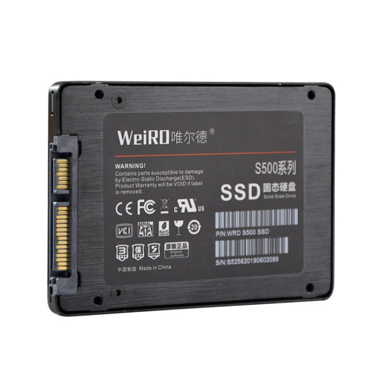 WEIRD S500 1TB 2.5 inch SATA3.0 Solid State Drive for Laptop, Desktop - External Solid State Drives by PMC TechLife | Online Shopping South Africa | PMC TechLife | Buy Now Pay Later Mobicred