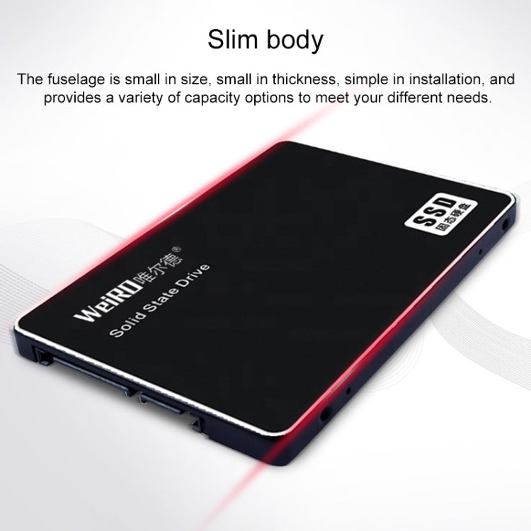 WEIRD S500 1TB 2.5 inch SATA3.0 Solid State Drive for Laptop, Desktop - External Solid State Drives by PMC TechLife | Online Shopping South Africa | PMC TechLife | Buy Now Pay Later Mobicred