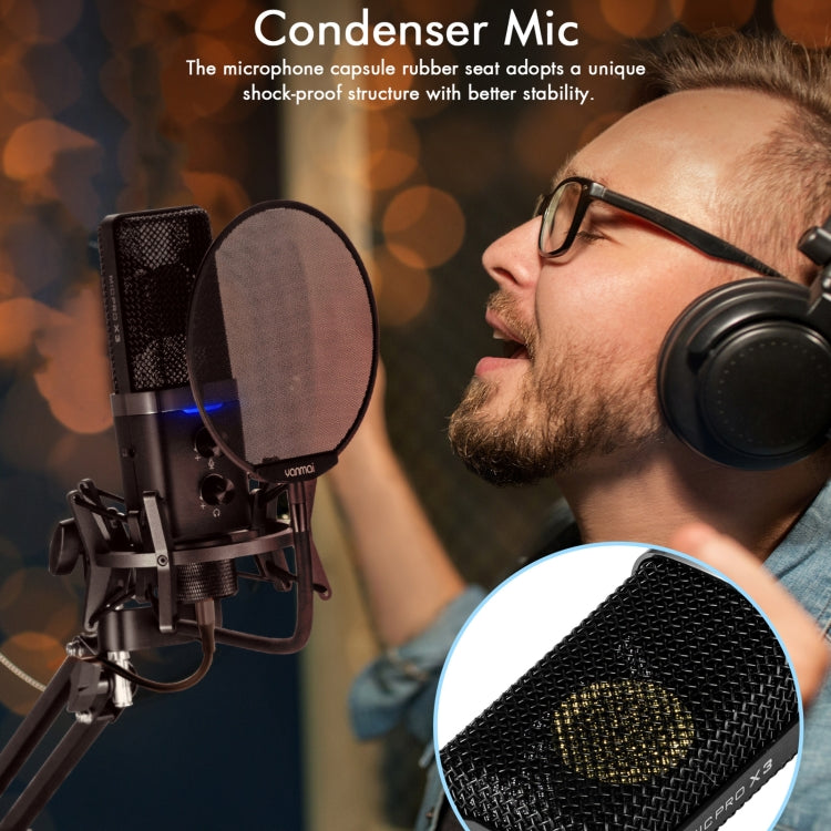 Yanmai X3 USB Recording Microphone Kit - Microphone by Yanmai | Online Shopping South Africa | PMC Jewellery | Buy Now Pay Later Mobicred