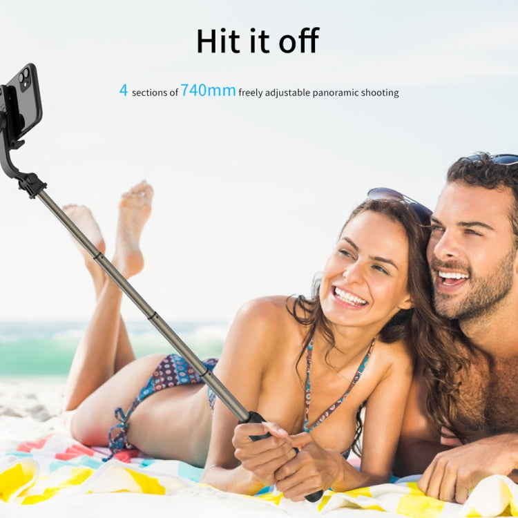 Q03 Bluetooth Remote Control Tripod Selfie Stick Phone Holder (White) - Selfie Light by PMC TechLife | Online Shopping South Africa | PMC TechLife | Buy Now Pay Later Mobicred