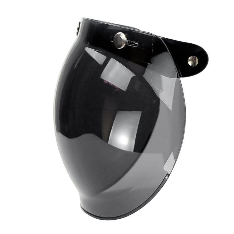 Soman Motorcycle Bubble Visor Open Face Helmet Visor Helmet Windshield Shield with Transparent Frame(Colour) - Helmets by SOMAN | Online Shopping South Africa | PMC TechLife | Buy Now Pay Later Mobicred