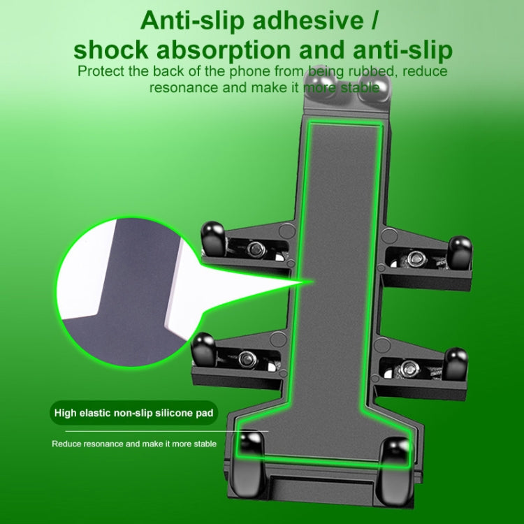 Tilt Rearview Mirror Screw Hole Ball-Head Motorcycle Multi-function Eight-jaw Aluminum Phone Navigation Holder Bracket with Anti-theft Knobs - free shipping - PMC TechLife - Order now!