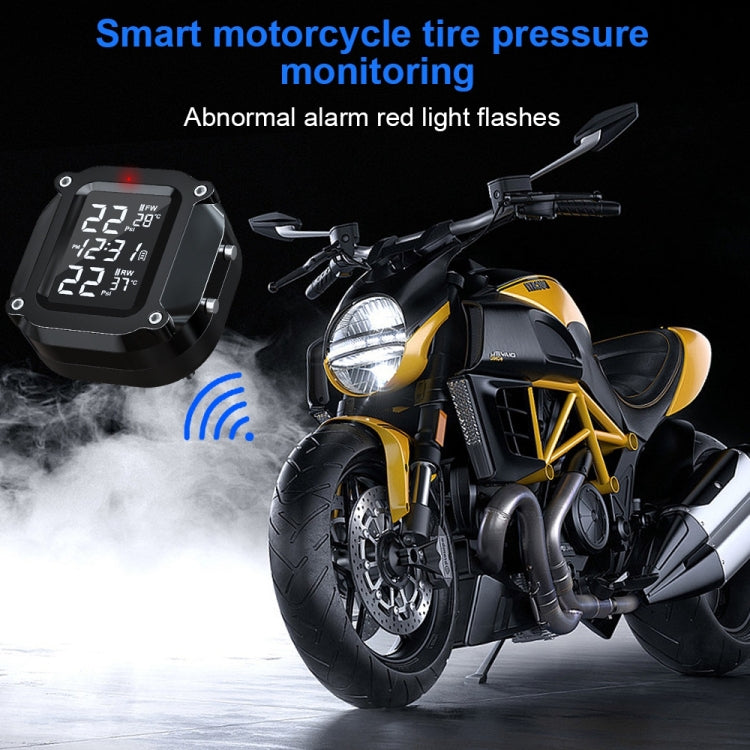 M6 Motorcycles Tire Pressure Monitor with Holder - Electrical Instruments by PMC TechLife | Online Shopping South Africa | PMC TechLife