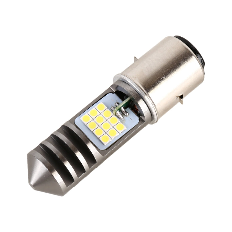 BA20D DC12V / 7.4W Motorcycle LED Headlight with 24LEDs SMD-3030 Lamp Beads (White Light) - Headlights by PMC TechLife | Online Shopping South Africa | PMC TechLife | Buy Now Pay Later Mobicred