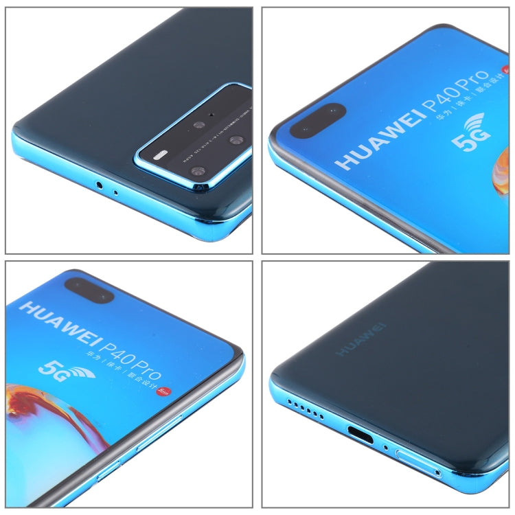 For Huawei P40 Pro 5G Color Screen Non-Working Fake Dummy Display Model (Blue) - For Huawei by PMC Jewellery | Online Shopping South Africa | PMC Jewellery | Buy Now Pay Later Mobicred