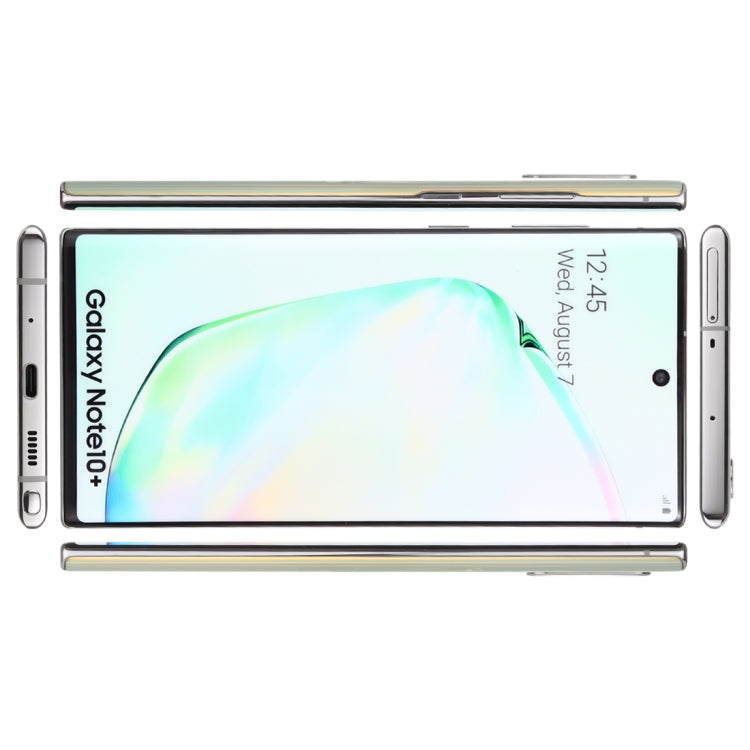 For Galaxy Note 10 + Original Color Screen Non-Working Fake Dummy Display Model (Silver) - For Galaxy by PMC Jewellery | Online Shopping South Africa | PMC Jewellery | Buy Now Pay Later Mobicred