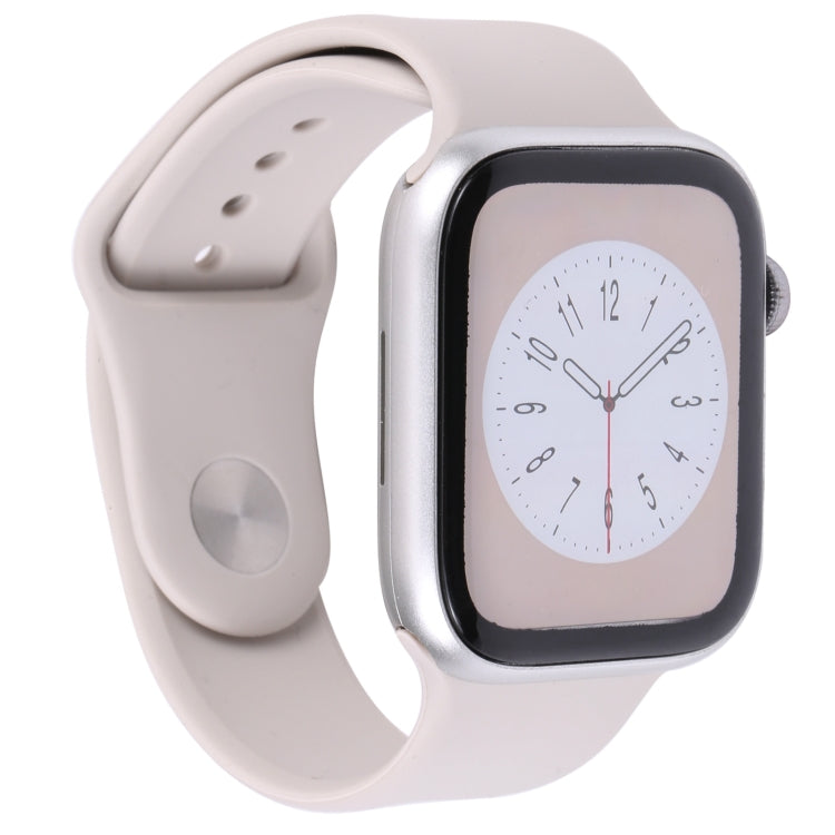 For Apple Watch Series 8 45mm Color Screen Non-Working Fake Dummy Display Model(Starlight) - Watch Model by PMC Jewellery | Online Shopping South Africa | PMC Jewellery | Buy Now Pay Later Mobicred