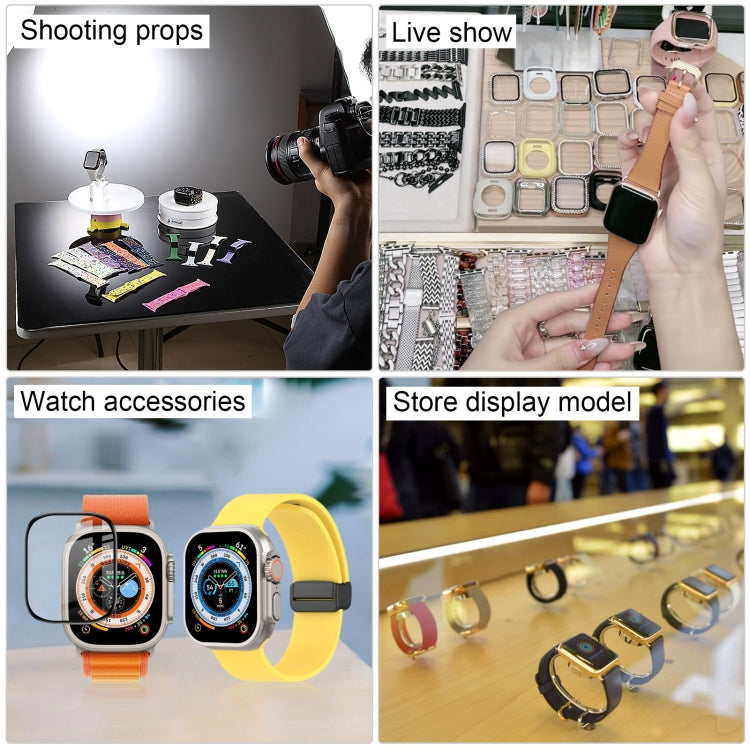 For Apple Watch Ultra 49mm Color Screen Non-Working Fake Dummy Display Model, For Photographing Watch-strap, No Watchband (Silver) - Watch Model by PMC Jewellery | Online Shopping South Africa | PMC Jewellery | Buy Now Pay Later Mobicred