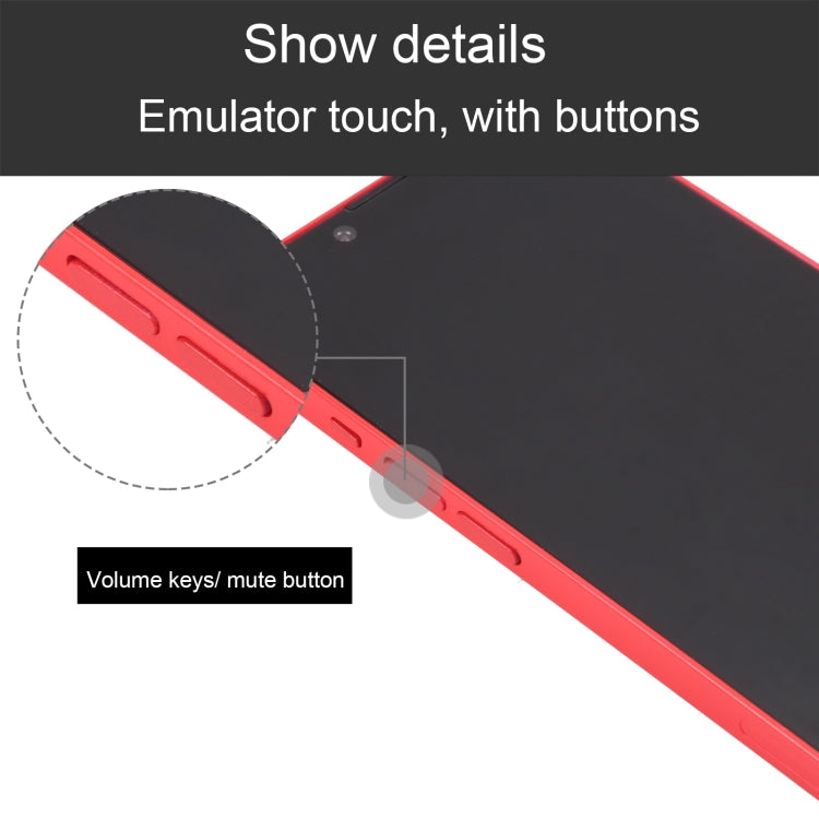 For iPhone 14 Plus Black Screen Non-Working Fake Dummy Display Model (Red) - For iPhone & iPad by PMC Jewellery | Online Shopping South Africa | PMC Jewellery | Buy Now Pay Later Mobicred