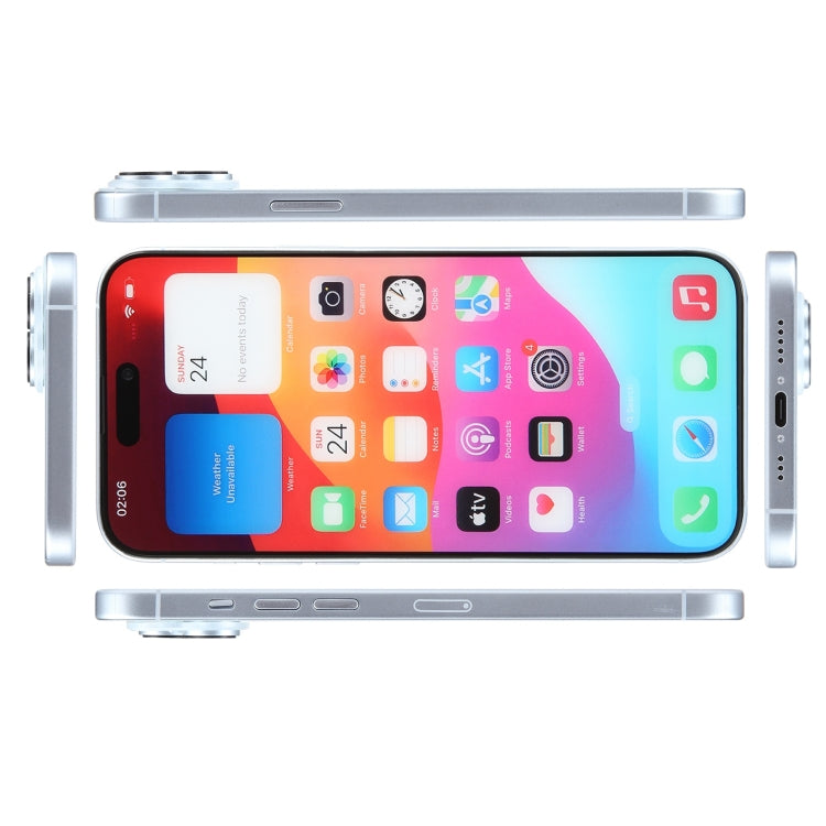 For iPhone 15 Color Screen Non-Working Fake Dummy Display Model (Blue) - For iPhone & iPad by PMC TechLife | Online Shopping South Africa | PMC TechLife | Buy Now Pay Later Mobicred