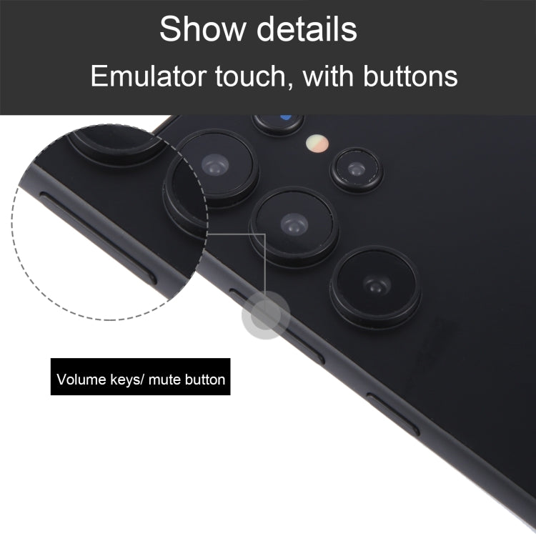 For Samsung Galaxy S24 Ultra 5G Color Screen Non-Working Fake Dummy Display Model (Black) - For Galaxy by PMC TechLife | Online Shopping South Africa | PMC TechLife