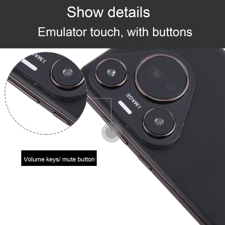 For Huawei Pura 70 Pro Color Screen Non-Working Fake Dummy Display Model (Black) - free shipping - PMC Jewellery - Order now!