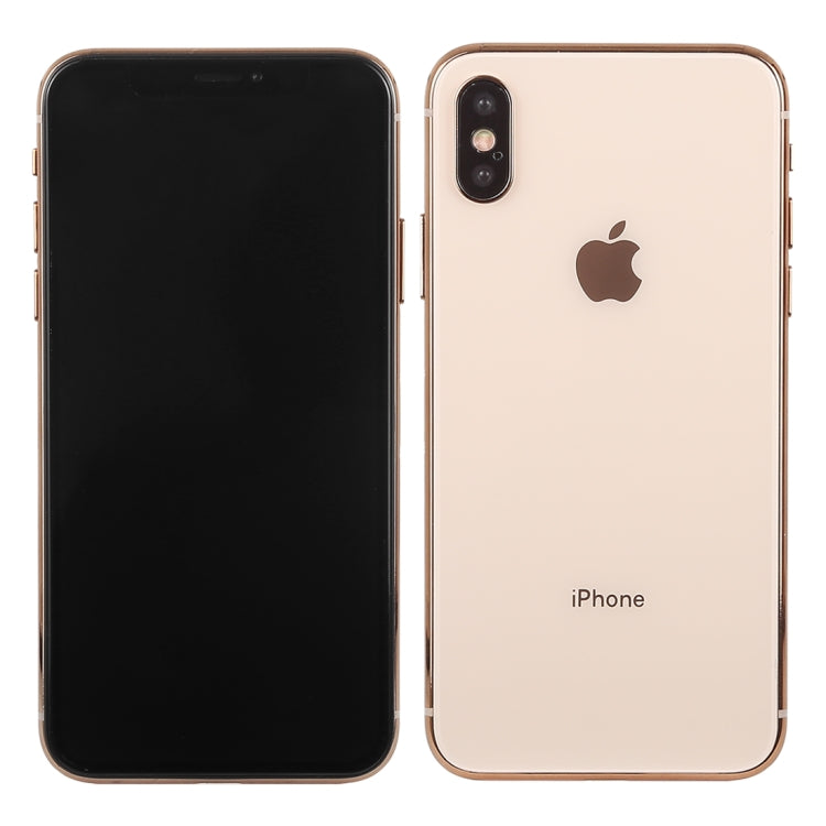 For iPhone XS Dark Screen Non-Working Fake Dummy Display Model (Gold) - For iPhone & iPad by PMC Jewellery | Online Shopping South Africa | PMC Jewellery | Buy Now Pay Later Mobicred