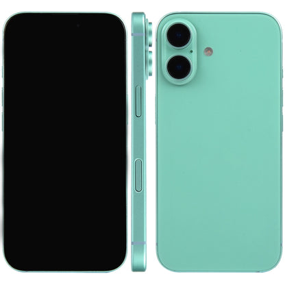 For iPhone 16 Black Screen Non-Working Fake Dummy Display Model (Teal) - For iPhone & iPad by PMC Jewellery | Online Shopping South Africa | PMC Jewellery | Buy Now Pay Later Mobicred