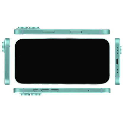 For iPhone 16 Black Screen Non-Working Fake Dummy Display Model (Teal) - For iPhone & iPad by PMC Jewellery | Online Shopping South Africa | PMC Jewellery | Buy Now Pay Later Mobicred