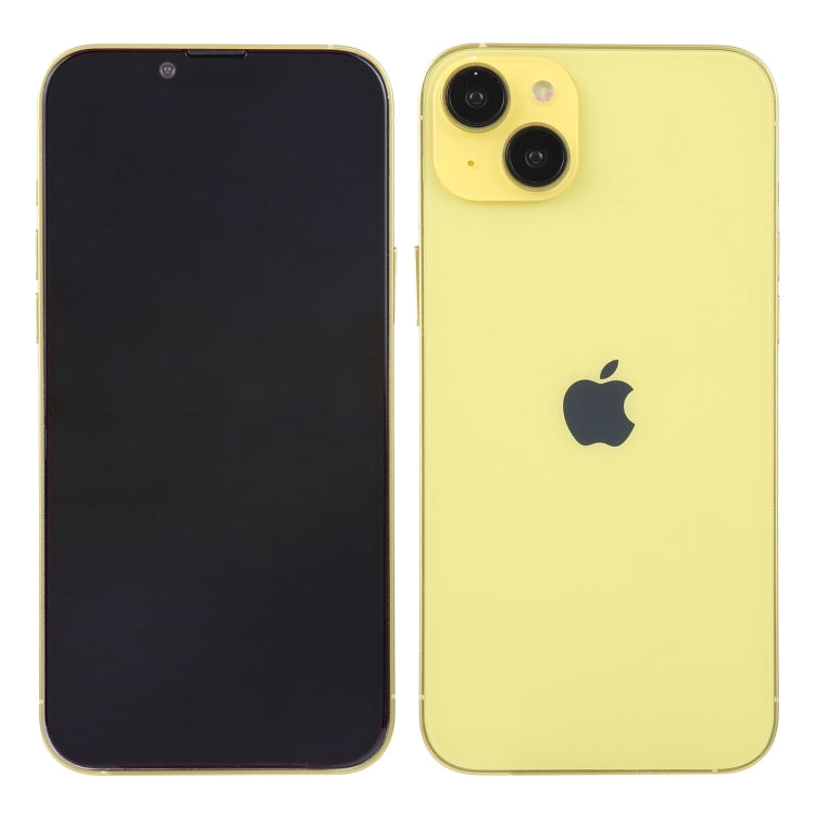 For iPhone 14 Black Screen Non-Working Fake Dummy Display Model(Yellow) - For iPhone & iPad by PMC Jewellery | Online Shopping South Africa | PMC Jewellery | Buy Now Pay Later Mobicred